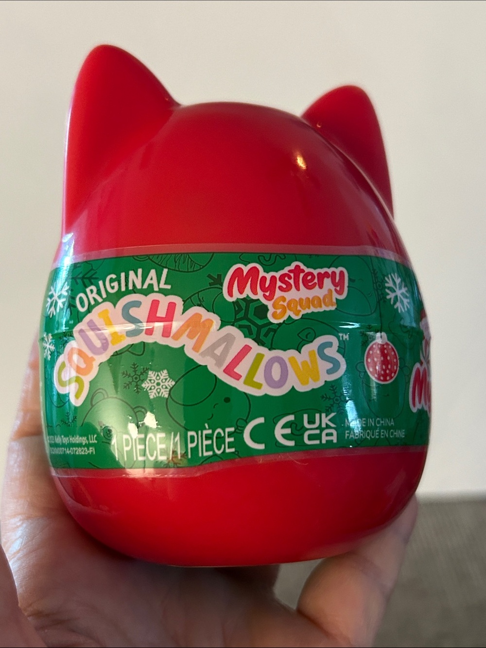 Squishmallows Mystery Squad Red Cat Capsule NEW 2 surprise piece